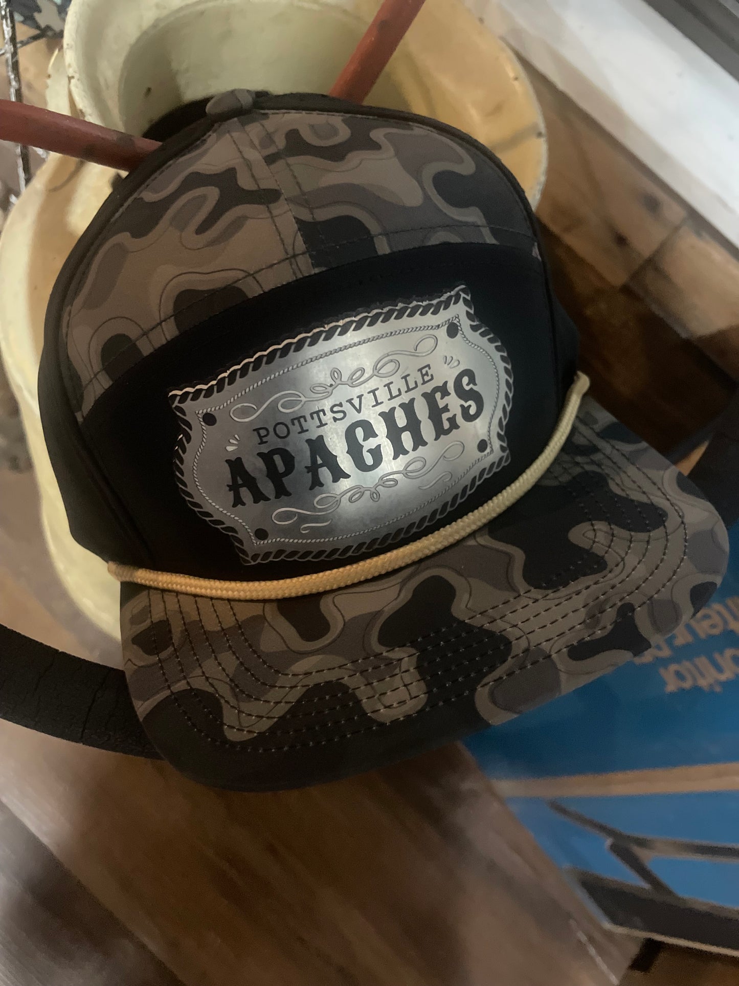 Pottsville Apaches Camou Hat